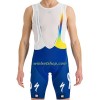 Fietskleding (Fietsshirt + Korte Koersbroek) 2023 TotalEnergies